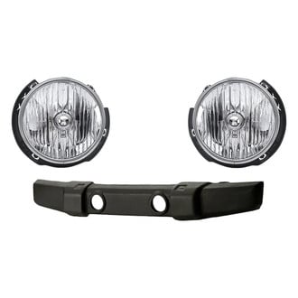 Replacement - 3-Piece Kit (Driver and Passenger Side Headlights, Front Bumper Cover) (Standard Line)