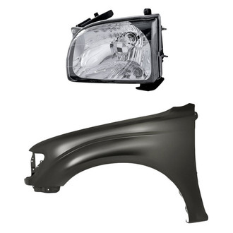 Replacement - 2-Piece Kit (Driver Side Headlight, Front Driver Side Fender) (Standard Line)