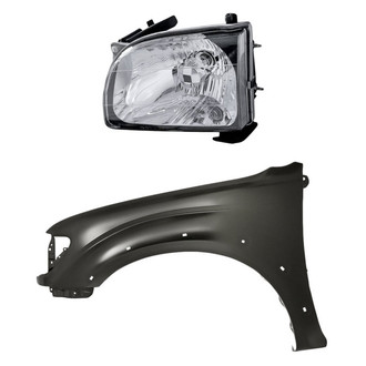 Replacement - 2-Piece Kit (Driver Side Headlight, Front Driver Side Fender) (Standard Line)