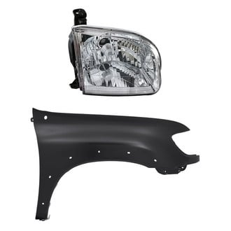 Replacement - 2-Piece Kit (Passenger Side Headlight, Front Passenger Side Fender) (Standard Line)