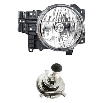 Replacement - 2-Piece Kit (Passenger Side Headlight, Bulb) (Standard Line)