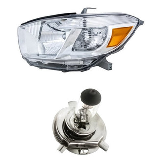 Replacement - 2-Piece Kit (Driver Side Headlight, Bulb) (Standard Line)
