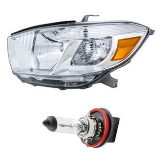 Replacement - 2-Piece Kit (Driver Side Headlight, Bulb) (Standard Line)