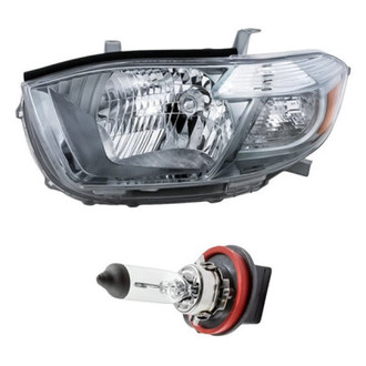 Replacement - 2-Piece Kit (Driver Side Headlight, Bulb) (Standard Line)