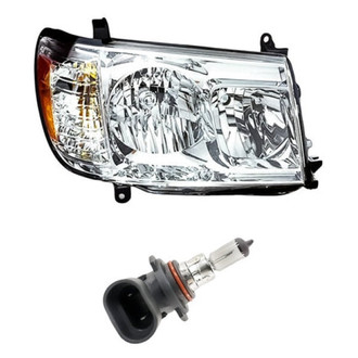 Replacement - 2-Piece Kit (Passenger Side Headlight, Bulb) (Standard Line)