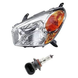 Replacement - 2-Piece Kit (Driver Side Headlight, Bulb) (Standard Line)