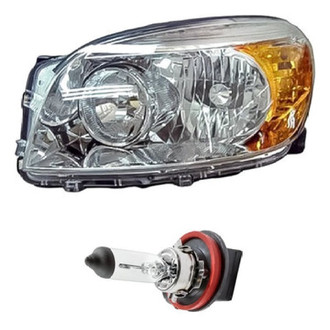 Replacement - 2-Piece Kit (Driver Side Headlight, Bulb) (Standard Line)
