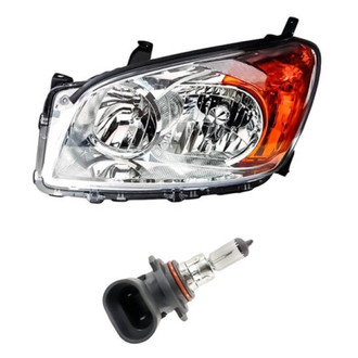 Replacement - 2-Piece Kit (Driver Side Headlight, Bulb) (Standard Line)