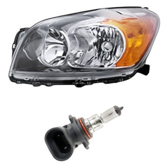 Replacement - 2-Piece Kit (Driver Side Headlight, Bulb) (Standard Line)