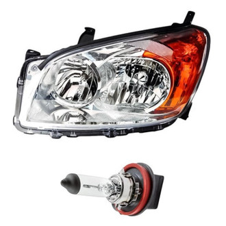 Replacement - 2-Piece Kit (Driver Side Headlight, Bulb) (Standard Line)