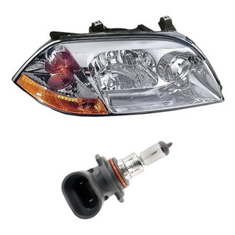 Replacement - 2-Piece Kit (Passenger Side Headlight, Bulb) (Standard Line)