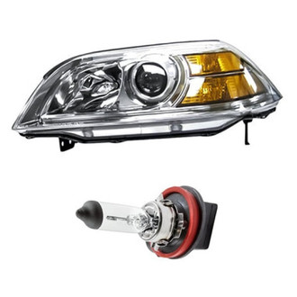 Replacement - 2-Piece Kit (Driver Side Headlight, Bulb) (Standard Line)