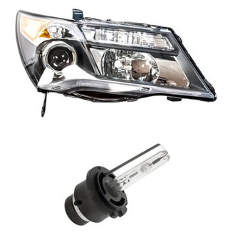 Replacement - 2-Piece Kit (Passenger Side Headlight, Bulb) (Standard Line)