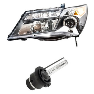 Replacement - 2-Piece Kit (Driver Side Headlight, Bulb) (Standard Line)
