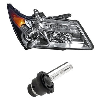 Replacement - 2-Piece Kit (Passenger Side Headlight, Bulb) (Standard Line)