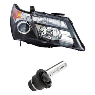 Replacement - 2-Piece Kit (Passenger Side Headlight, Bulb) (Standard Line)