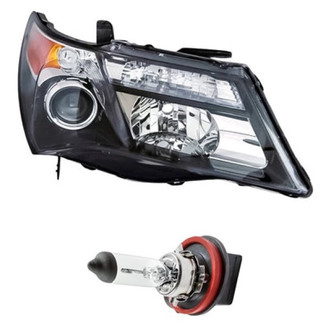 Replacement - 2-Piece Kit (Passenger Side Headlight, Bulb) (Standard Line)