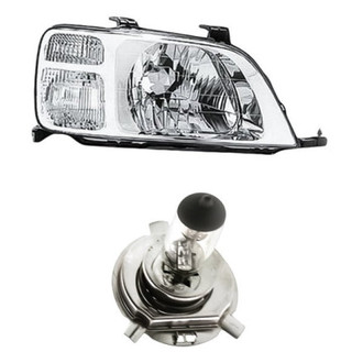 Replacement - 2-Piece Kit (Passenger Side Headlight, Bulb) (Standard Line)