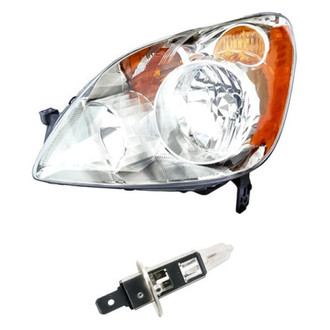 Replacement - 2-Piece Kit (Driver Side Headlight, Bulb) (Standard Line)