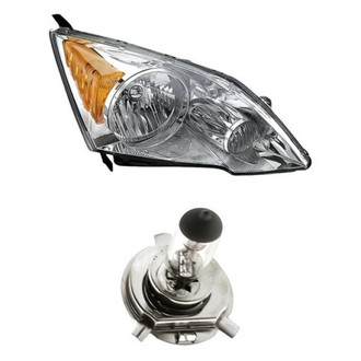 Replacement - 2-Piece Kit (Passenger Side Headlight, Bulb) (Standard Line)