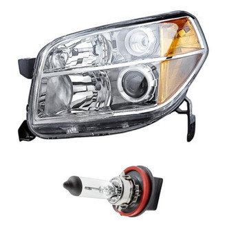 Replacement - 2-Piece Kit (Driver Side Headlight, Bulb) (Standard Line)