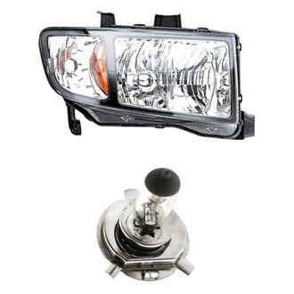 Replacement - 2-Piece Kit (Passenger Side Headlight, Bulb) (Standard Line)