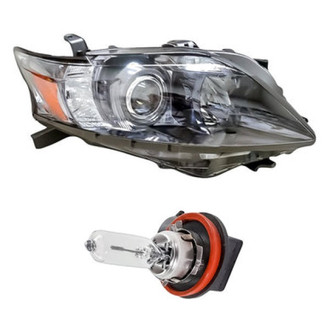 Replacement - 2-Piece Kit (Passenger Side Headlight, Bulb) (Standard Line)