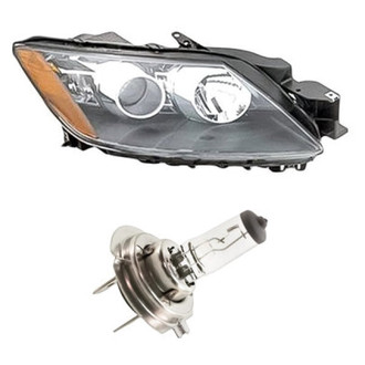 Replacement - 2-Piece Kit (Passenger Side Headlight, Bulb) (Standard Line)