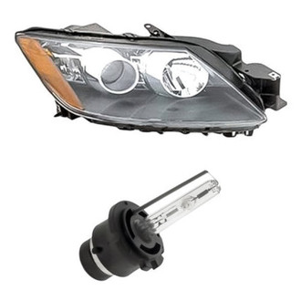 Replacement - 2-Piece Kit (Passenger Side Headlight, Bulb) (Standard Line)