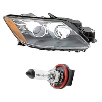 Replacement - 2-Piece Kit (Passenger Side Headlight, Bulb) (Standard Line)