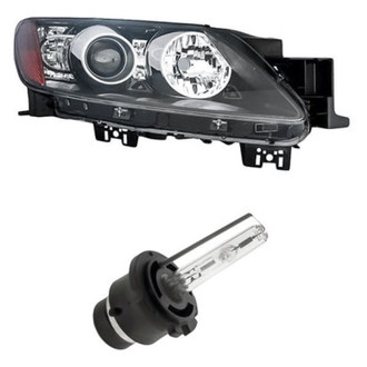 Replacement - 2-Piece Kit (Passenger Side Headlight, Bulb) (Standard Line)