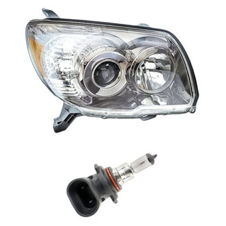 Replacement - 2-Piece Kit (Passenger Side Headlight, Bulb) (Standard Line)