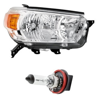 Replacement - 2-Piece Kit (Passenger Side Headlight, Bulb) (Standard Line)