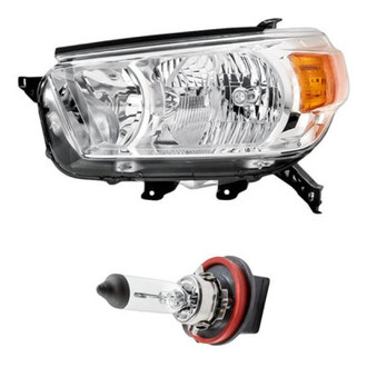 Replacement - 2-Piece Kit (Driver Side Headlight, Bulb) (Standard Line)