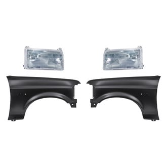 Replacement BNDL-260832 - 4-Piece Kit (Driver and Passenger Side Headlights, Driver and Passenger Side Fenders) (Standard Line)