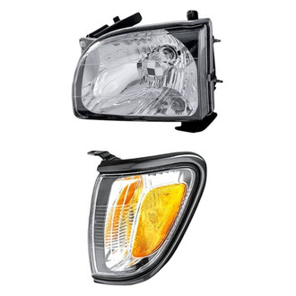 Replacement - 2-Piece Kit (Driver Side Headlight, Driver Side Turn Signal/Corner Light) (Standard Line)