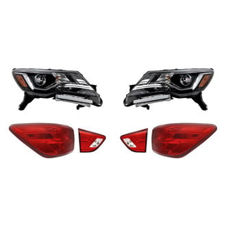 Replacement - 6-Piece Kit (Driver and Passenger Side Headlights, Driver and Passenger Side Tail Lights)