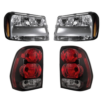 Replacement - 4-Piece Kit (Driver and Passenger Side Headlights, Driver and Passenger Side Tail Lights)