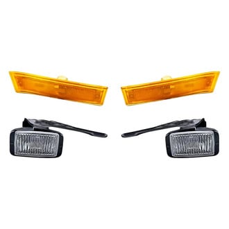 Replacement - 4-Piece Kit (Driver and Passenger Side Fog Lights, Driver and Passenger Side Marker Lights) (Standard Line)