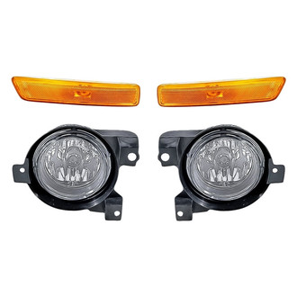 Replacement - 4-Piece Kit (Driver and Passenger Side Fog Lights, Driver and Passenger Side Marker Lights) (Standard Line)