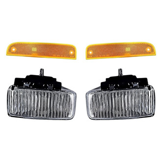 Replacement - 4-Piece Kit (Driver and Passenger Side Fog Lights, Driver and Passenger Side Marker Lights) (Standard Line)