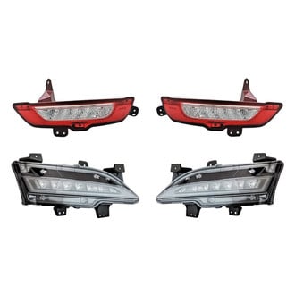 Replacement - 4-Piece Kit (Driver and Passenger Side Daytime Running Lights, Driver and Passenger Side Rear Marker Lights) (Standard Line)