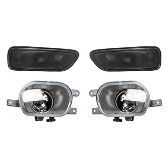 Replacement - 4-Piece Kit (Driver and Passenger Side Fog Lights, Driver and Passenger Side Marker Lights) (Standard Line)