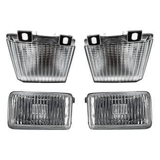 Replacement - 4-Piece Kit (Driver and Passenger Side Fog Lights, Driver and Passenger Side Turn Signal/Parking Lights) (Standard Line)