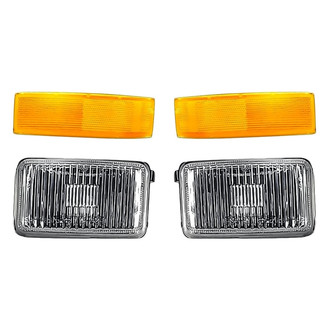 Replacement - 4-Piece Kit (Driver and Passenger Side Fog Lights, Driver and Passenger Side Marker Lights) (Standard Line)