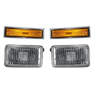 Replacement - 4-Piece Kit (Driver and Passenger Side Fog Lights, Driver and Passenger Side Marker Lights) (Standard Line)