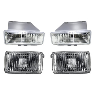 Replacement - 4-Piece Kit (Driver and Passenger Side Fog Lights, Driver and Passenger Side Turn Signal/Parking Lights) (Standard Line)