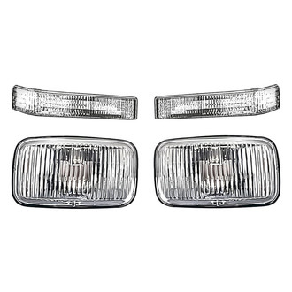 Replacement - 4-Piece Kit (Driver and Passenger Side Fog Lights, Driver and Passenger Side Turn Signal/Parking Lights) (Standard Line)