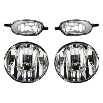 Replacement - 4-Piece Kit (Driver and Passenger Side Fog Lights, Driver and Passenger Side Cornering Lights) (Standard Line)
