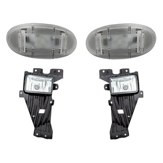 Replacement - 4-Piece Kit (Driver and Passenger Side Fog Lights, Driver and Passenger Side Rear Marker Lights) (CAPA Certified)